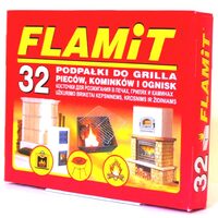 Brichete, cuburi pentru aprinderea focului - Flamit 32 buc din Parafina