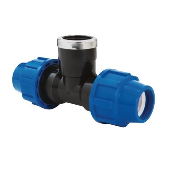 Teu mixt PE 25x3/4x25 fil int POLIEXT