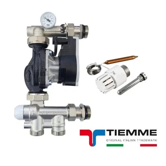Grup amestec pardoseala cu pompa 25-70/130 WILO PARA 3890036 TIEMME