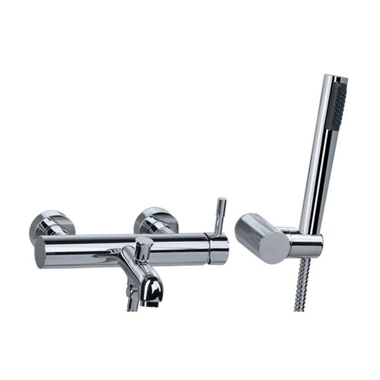 Baterie cada cu dus VEGANE CHROME 2422890 VALVEX