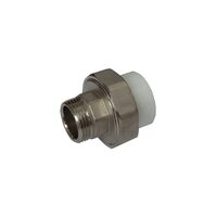 Olandez PPR 25x3/4 fil ext alb SANICA