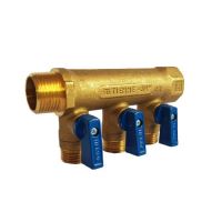 Distribuitor cu robineti 3/4x3 cai TIEMME