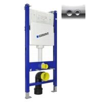 Rezervor WC ingropat cu clapeta DELTA si suport UP100 458.121.21.1 GEBERIT