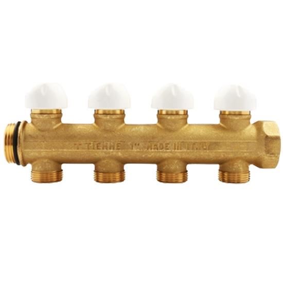 Colector termostatic 4 cai TIEMME