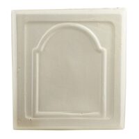 Placa teracota BIZANTIN Alb