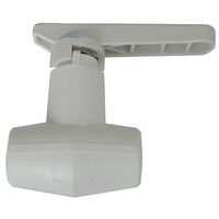 Robinet PPR cu sfera 63 alb SANICA