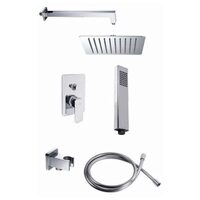 Set dus incastrat CARRE CHROME 2449980 VALVEX