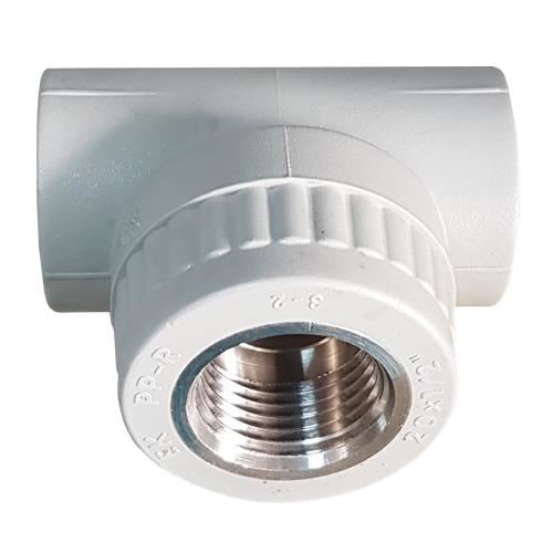 Teu mixt PPR 25x3/4x25 fil int gri WAVIN