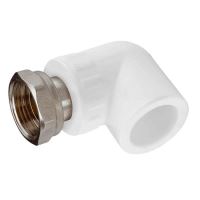 Cot semiolandez PPR 20x1/2 alb SANICA