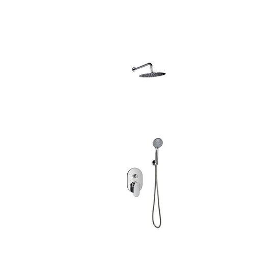 Set dus incastrat DIONE CHROME 2449990 VALVEX