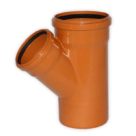 Ramificatie PVC canalizare 110x110x45
