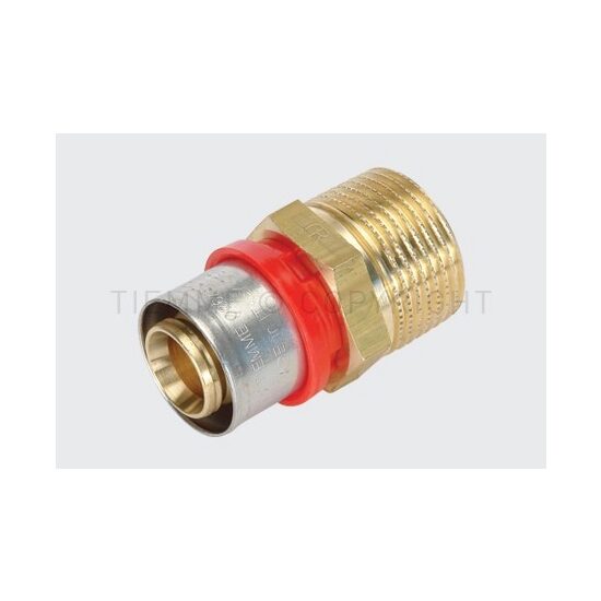 Racord PexAl sertizare 32x1 fil ext TIEMME