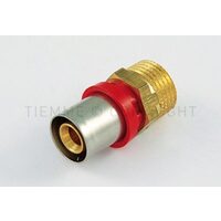 Racord PexAl sertizare 20x3/4 fil ext TIEMME