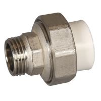 Olandez PPR 20x1/2 fil ext alb SANICA