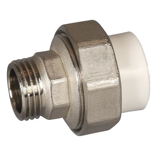 Olandez PPR 20x1/2 fil ext alb SANICA