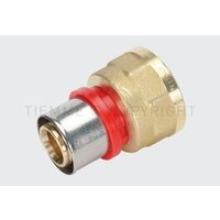 Racord PexAl sertizare 26x3/4 fil int TIEMME