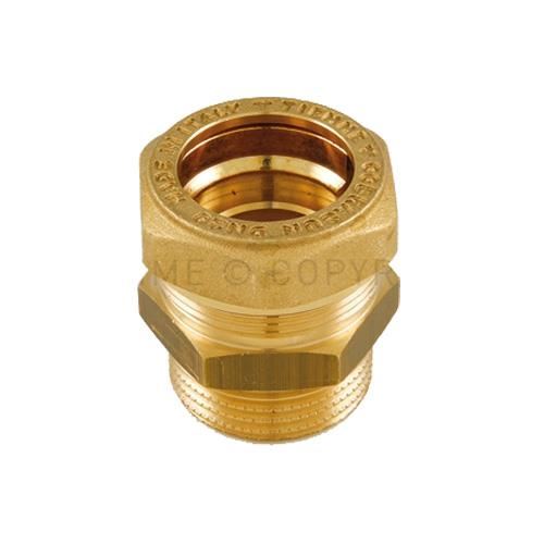 Racord alama tub ondulat 20x3/4 fil ext COBRASUN TIEMME