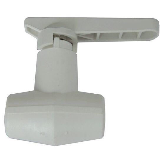 Robinet PPR cu sfera 20 alb SANICA
