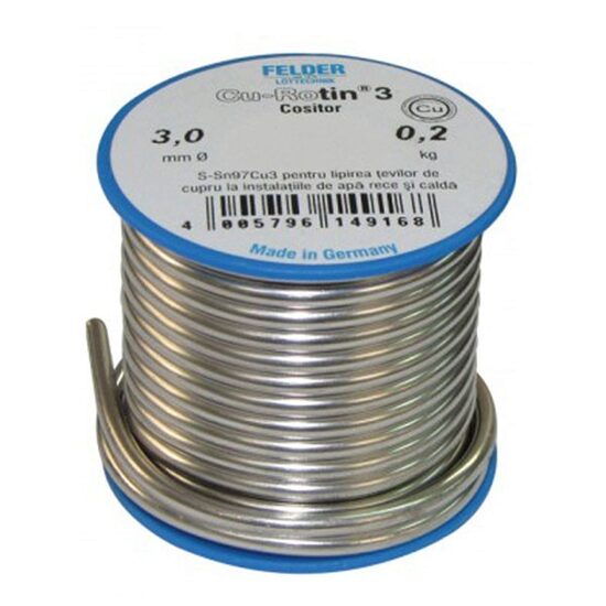Aliaj lipire cupru 3mm 200G FELDER