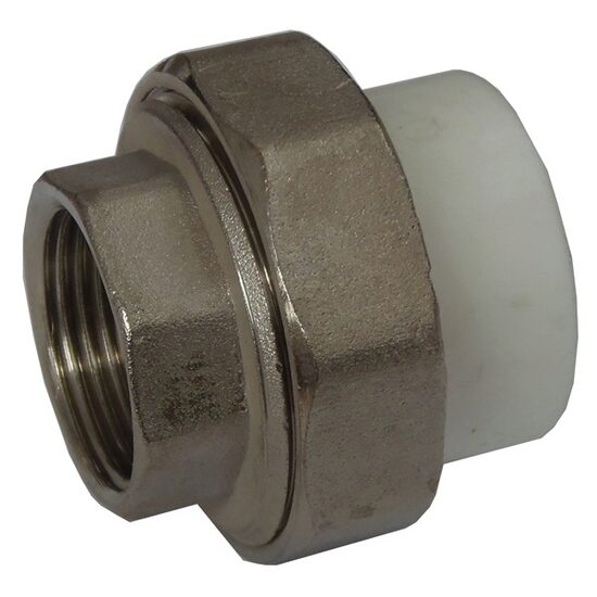 Olandez PPR 25x3/4 fil int alb SANICA
