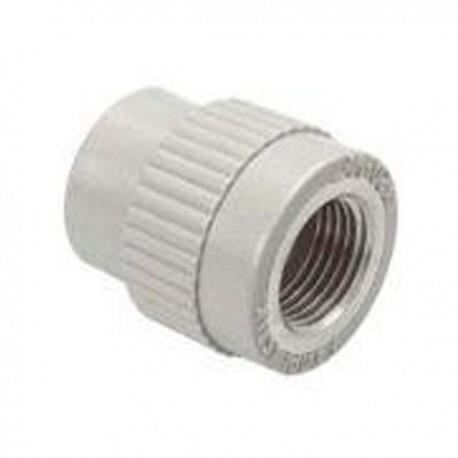 Mufa mixta PPR 40x1.1/4 fil int gri WAVIN