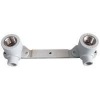 Placa fixare baterie PPR 20x1/2 speciala gri