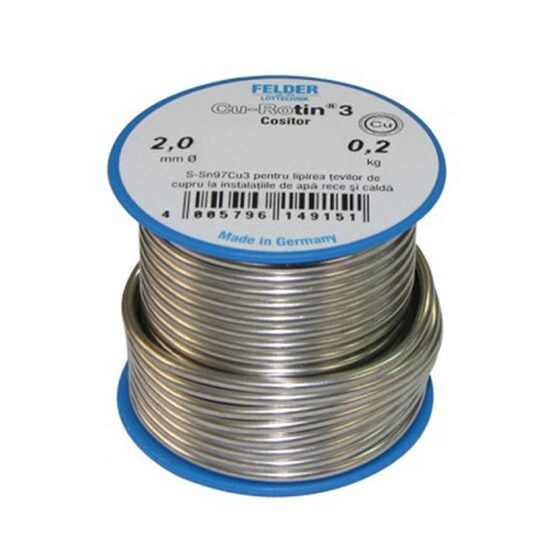 Aliaj lipire cupru 2mm 200G FELDER