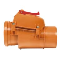 Clapeta sens PVC canalizare 125 PESTAN