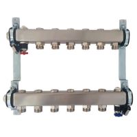 Ansamblu distribuitor inox 6 cai radiatoare 1863406 HERZ