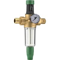 Reductor presiune apa 3/4 PN16 cu filtru purjare HERZ