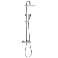 Set dus cu baterie termostatica CUBUS 2447140 VALVEX
