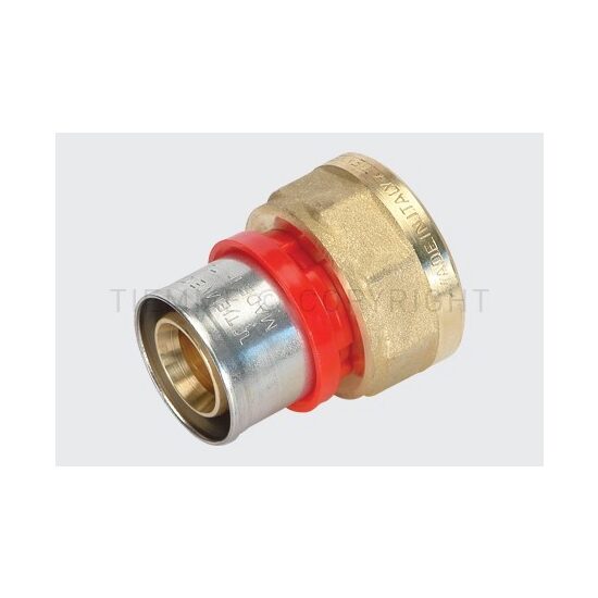 Racord PexAl sertizare 20x1/2 fil int TIEMME