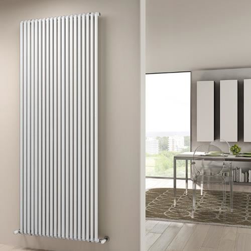 Radiator decorativ SAX1 vertical H1800 14 EL. PEARL ALB  IRSAP