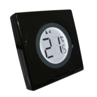 Termostat ambianta neprogramabil NEGRU ST320PB SALUS