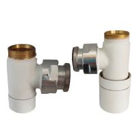 Kit racordare radiator decorativ TESI 2 PEARL ALB IRSAP