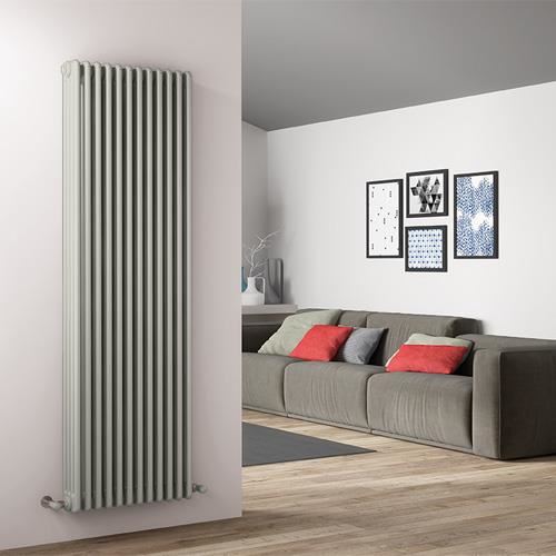 Radiator decorativ TESI 4 H1000 EDELWEISS OPAC ALB IRSAP