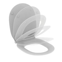 Capac WC alb SOFT CLOSE DUROPLAST CONNECT AIR IDEAL standard