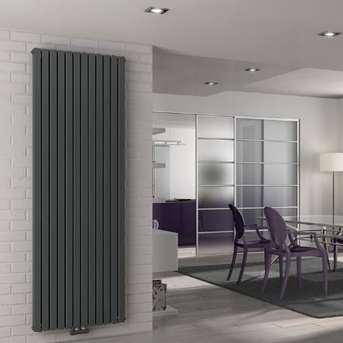 Radiator decorativ PIANO2 vertical 12 EL L680x H1820 conexiune 50 mm JASMIN OPAC IRSAP