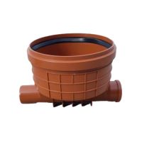 Baza camin PP D400 cu 1 intrare 160 si 1 iesire 160