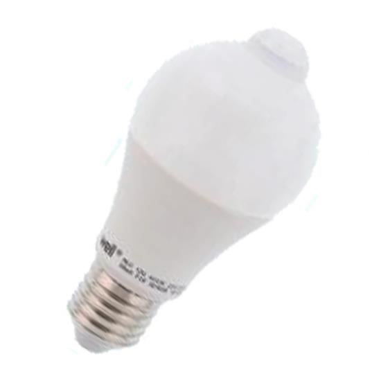 Bec LED cu senzor miscare 230V/12W lumina naturala E27 WELL