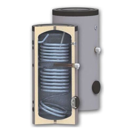 Boiler cu 2 serpentine 400L WOODY