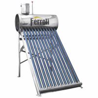 Pachet solar nepresurizat inox ECOSOLE 15 tuburi si boiler 150 L FERROLI