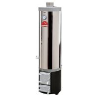 Boiler rotund inox 120L cu focar pentru lemn MIKLOS STEEL
