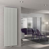 Radiator decorativ PIANO vertical 5 EL L344xH1220 ALB IRSAP
