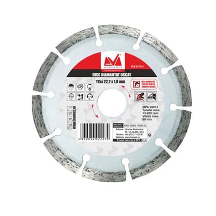 Disc diamantat beton 125X22.2X2 X-ELL HGT