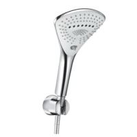 Set dus FIZZ 33 cromat cu suport fix si furtun SUPRAFLEX SILVER 6775005-00