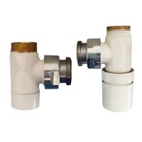 Kit racordare radiator decorativ TESI 4 EDELWEISS OPAC ALB IRROM
