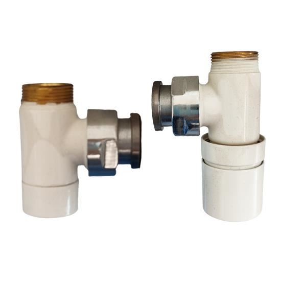 Kit racordare radiator decorativ TESI 4 EDELWEISS OPAC ALB IRROM