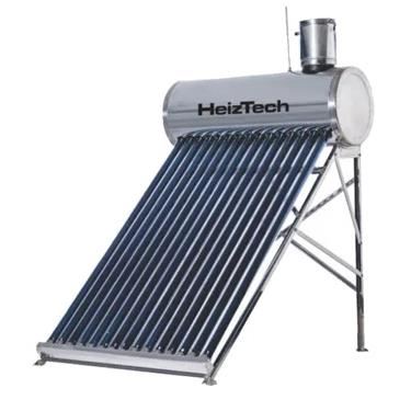 Pachet solar nepresurizat  termosifon 12 tuburi si boiler inox 120L HEIZTECH