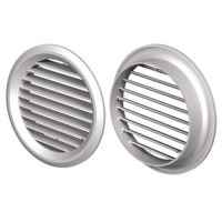 Set 2 GRILE ALBE ventilatie USA 50mm MV 50/2VB VENTS